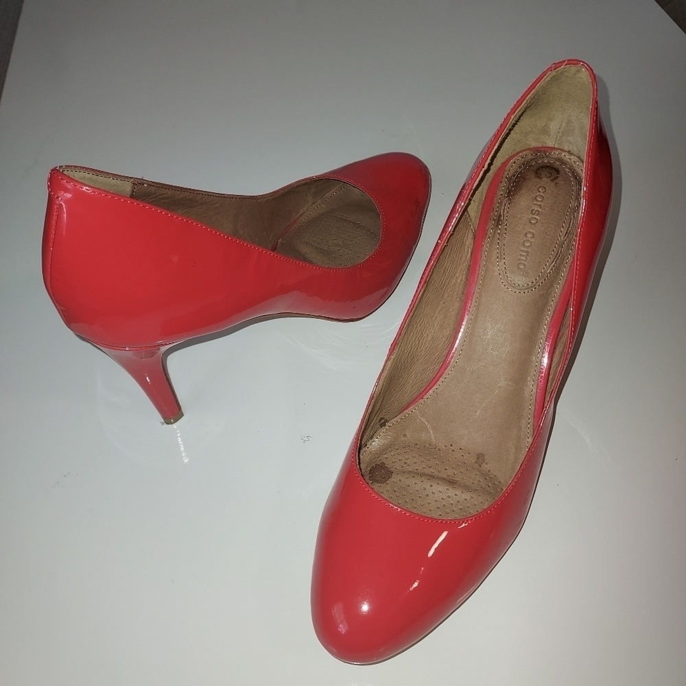 CORSO Como Orange Pumps heels